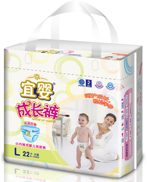 宜嬰成長褲L碼22片