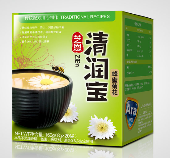 芝恩蜂蜜菊花清潤寶