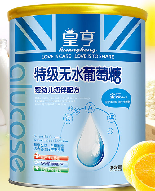 皇亨特級(jí)無(wú)水葡萄糖嬰幼兒奶伴配方
