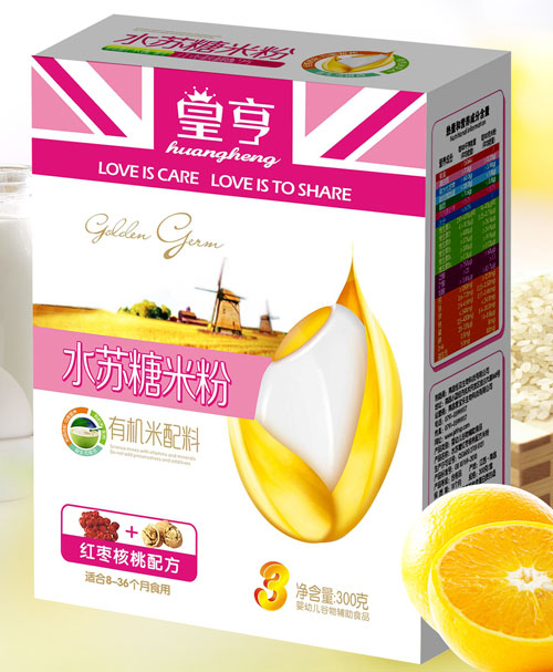 皇亨水蘇糖米粉紅棗核桃配方