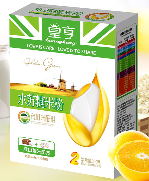 皇亨水蘇糖米粉淮山薏米配方