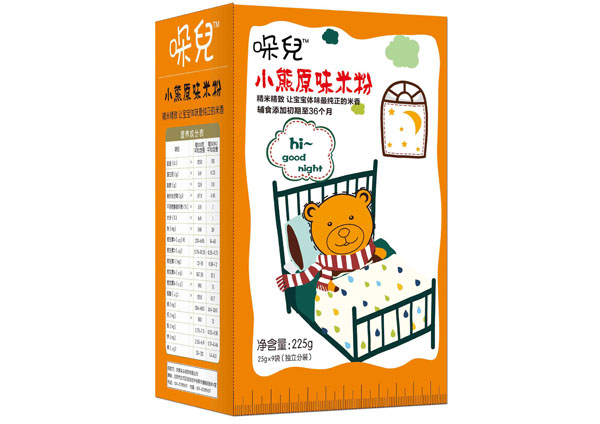 哚兒嬰幼兒小熊原味米粉