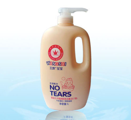 王族寶寶嬰幼兒牛奶潤膚沐浴露(二合一)1L