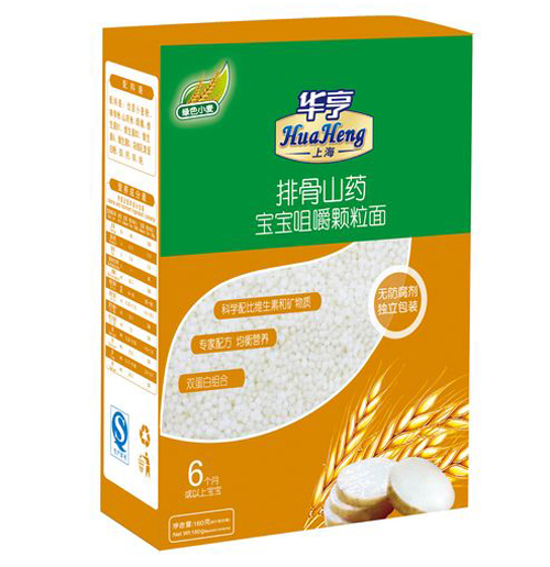 華亨排骨山藥寶寶咀嚼顆粒面