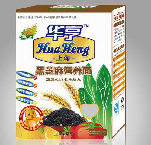 華亨黑芝麻營養(yǎng)面