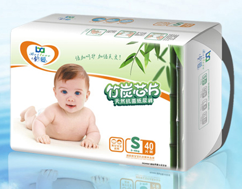 倍愛(ài)綿柔極薄竹炭芯片紙尿褲XL碼(中包裝)