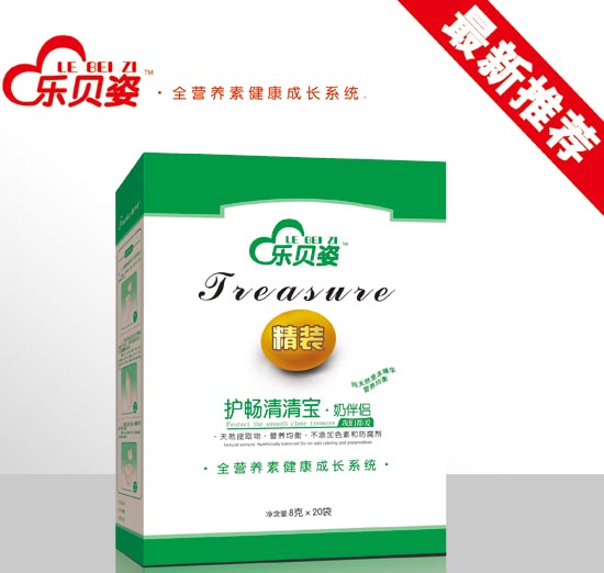 樂(lè)貝姿奶伴侶護(hù)腸清清寶盒裝