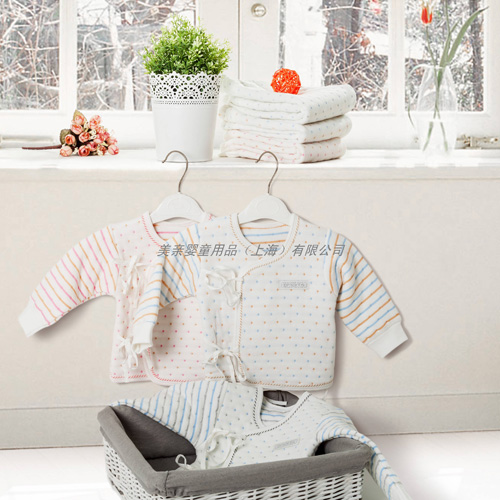 美親嬰兒有機(jī)棉上衣