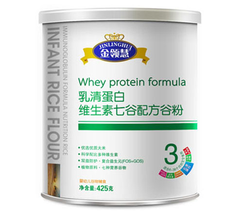 金領(lǐng)慧維生素七谷配方乳清蛋白谷粉