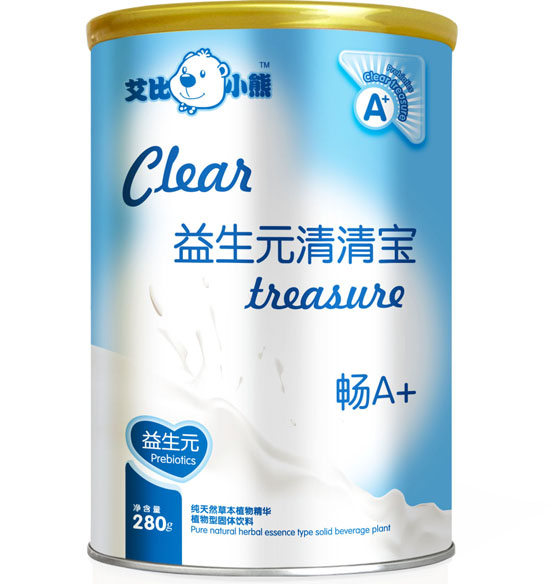 艾比小熊益生元清清寶聽裝