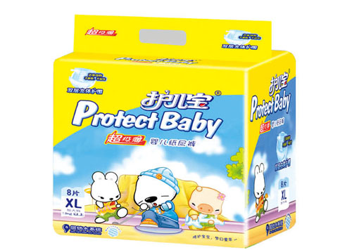 護(hù)兒寶超級薄嬰兒紙尿褲XL碼8片