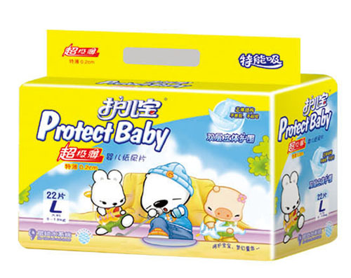護(hù)兒寶超級薄嬰兒紙尿片L碼22片