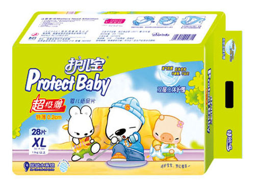 護(hù)兒寶超級薄嬰兒紙尿片XL碼28片