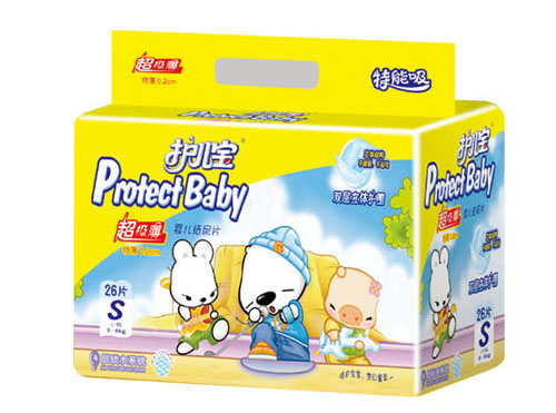 護(hù)兒寶超級(jí)薄嬰兒紙尿片S碼26片