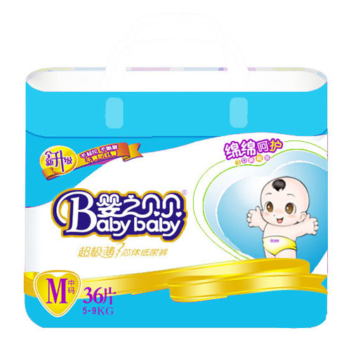 嬰之貝貝超極薄尿褲中號(hào)36片