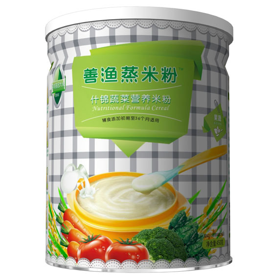 善漁什錦蔬菜蒸米粉