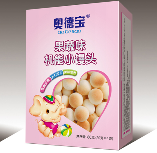 奧德寶果蔬味機能小饅頭