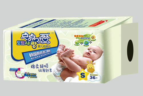 點(diǎn)點(diǎn)愛(ài)綿柔超吸嬰兒紙尿片S碼