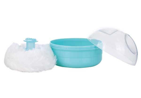 飛樂(lè)比寶寶專屬爽身粉撲&粉撲盒