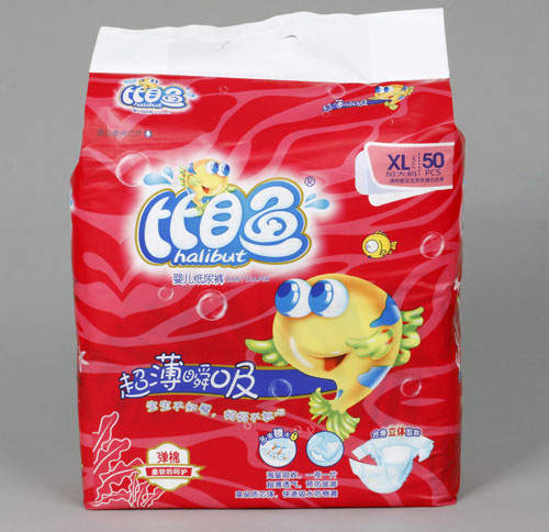 比目魚超薄瞬吸嬰兒紙尿褲XL碼50片