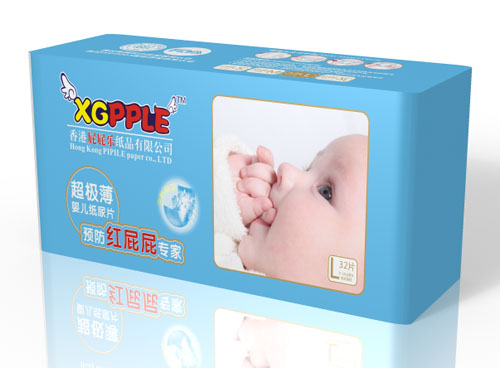 屁屁樂(lè)超極薄紙尿片L碼32片