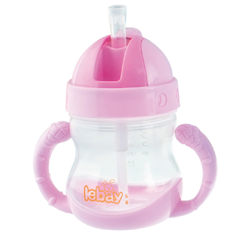 樂(lè)蓓嬰幼兒學(xué)飲杯6926粉紅色