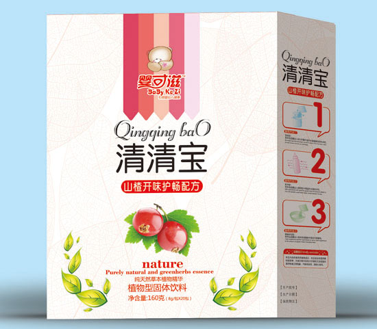 嬰可滋山楂開味優(yōu)暢清清寶盒裝