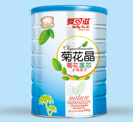 嬰可滋菊花蓮心護暢菊花晶聽裝