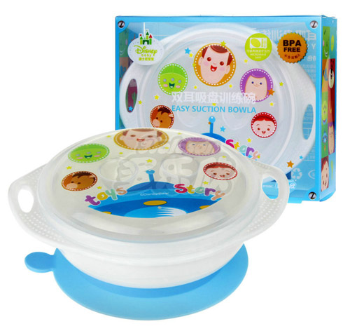迪士尼寶寶雙耳吸盤訓練碗