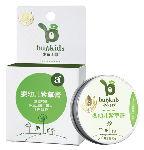 小布丁郎嬰幼兒紫草膏