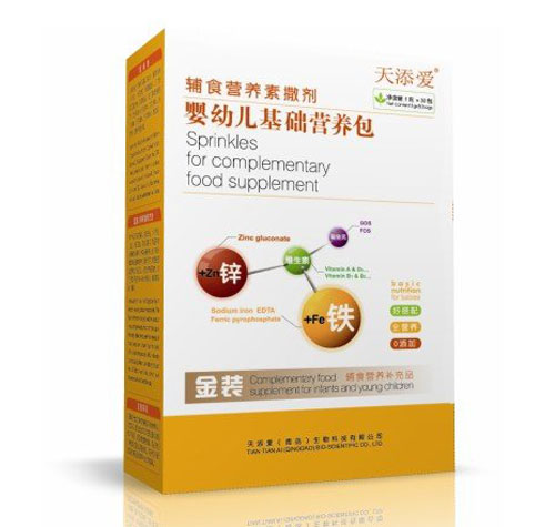 天添愛金裝輔食營養(yǎng)素撒劑(30包裝)