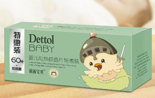 滴露寶貝嬰兒電熱蚊香片特惠裝60片+1個(gè)加熱器