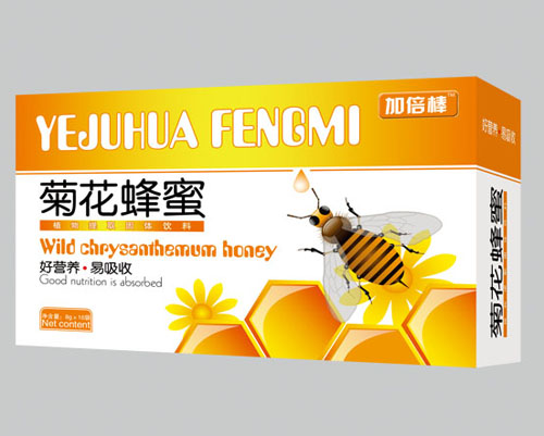 加倍棒蜂蜜菊花植物提取固體飲料