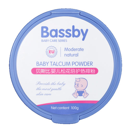 貝斯比嬰兒松花倍護(hù)熱痱粉(BSH123)100g