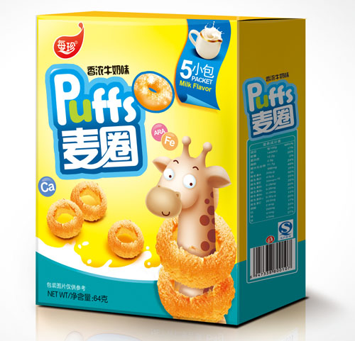 每珍香濃牛奶味麥圈