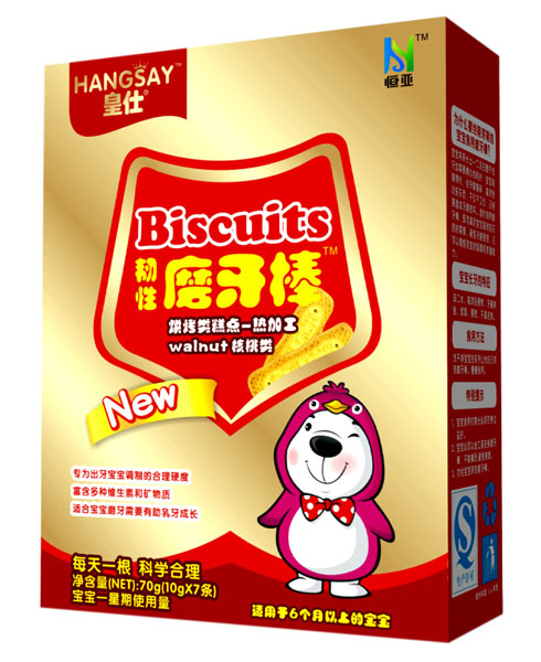 皇仕核桃韌性磨牙棒