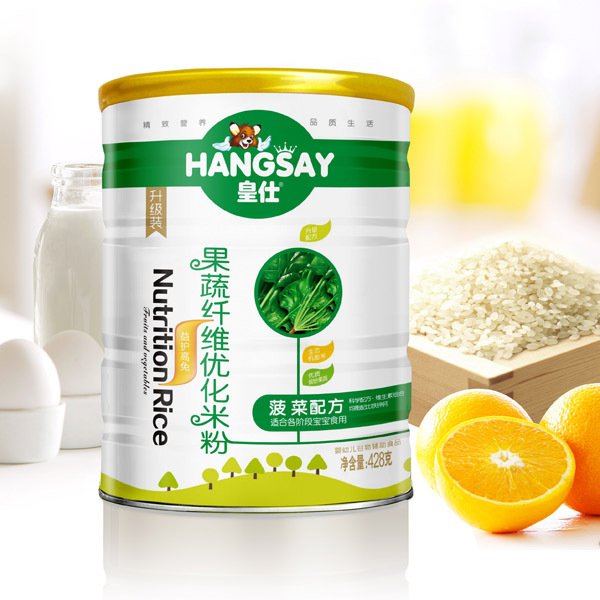 皇仕菠菜配方果蔬纖維優(yōu)化米粉