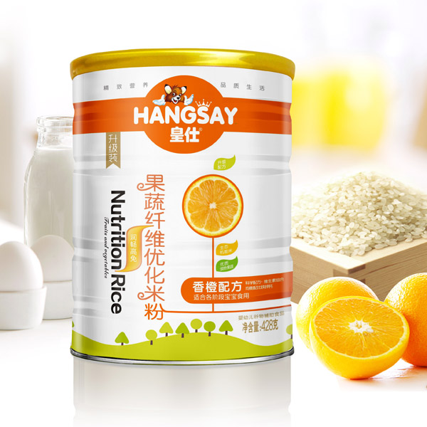 皇仕香橙配方果蔬纖維優(yōu)化米粉