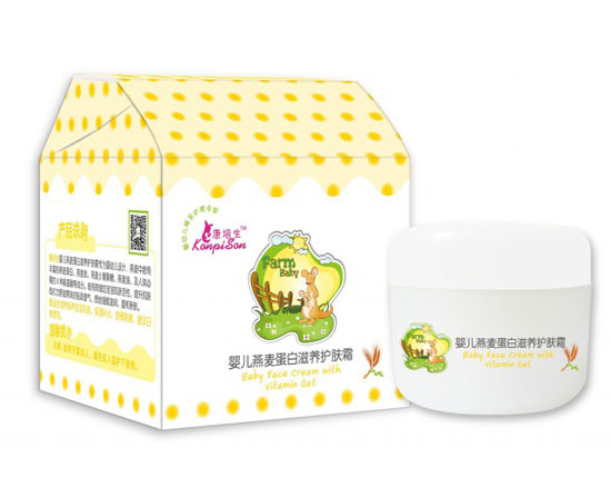 康培生嬰兒燕麥蛋白滋養(yǎng)護膚霜
