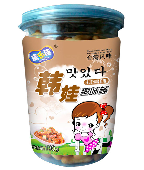 威樂佳韓娃趣味棒排骨味