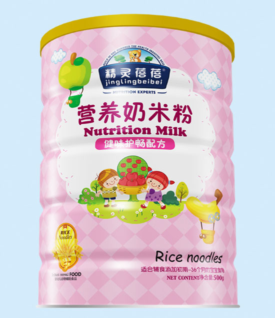 精靈蓓蓓健味護(hù)暢配方營養(yǎng)奶米粉