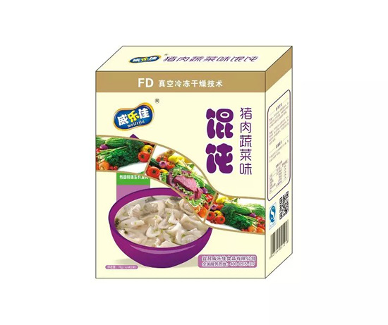 威樂佳豬肉蔬菜味餛飩