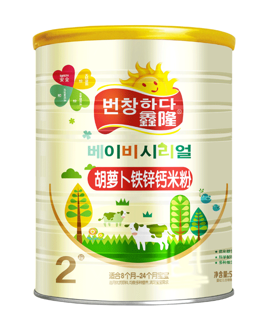 鑫隆胡蘿卜鐵鋅鈣米粉