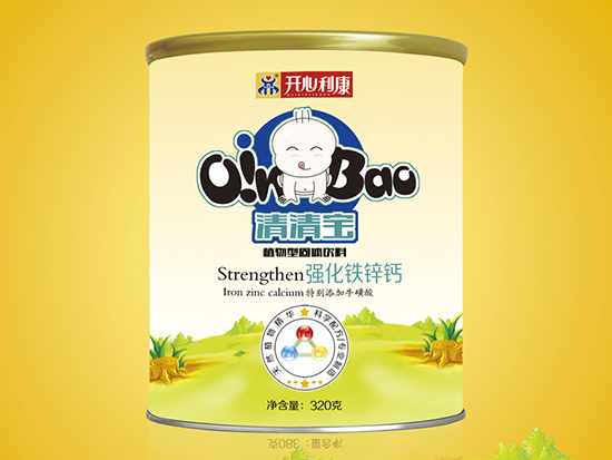 開心利康強(qiáng)化鐵鋅鈣清清寶聽裝