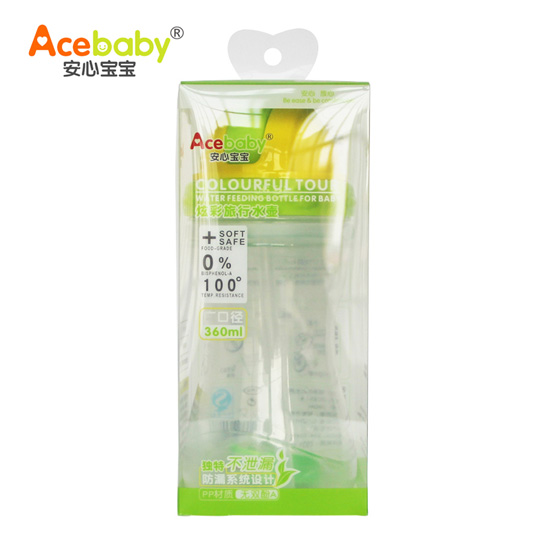 安心寶寶炫彩旅行水壺360ML