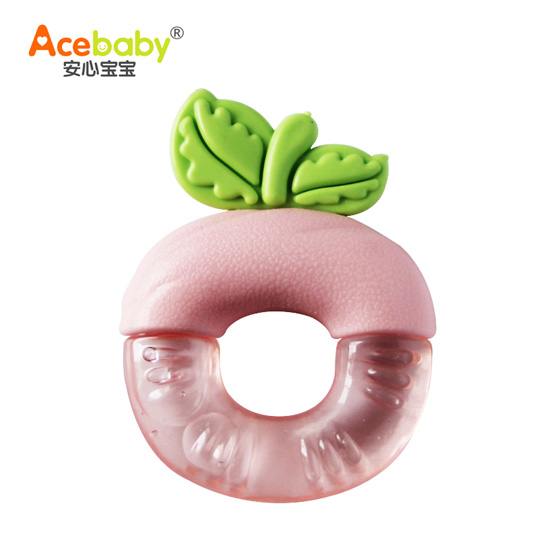 安心寶寶水果牙膠粉色無(wú)袋
