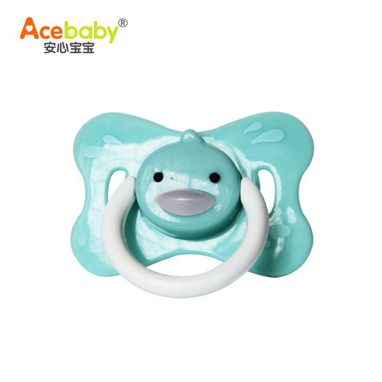 安心寶寶動(dòng)物形安撫玩嘴藍(lán)色