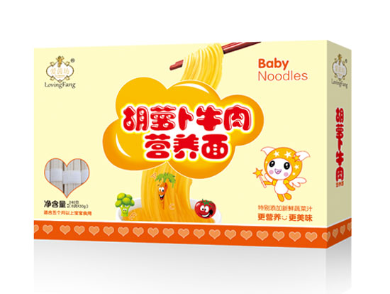 愛茵坊胡蘿卜牛肉營養(yǎng)面