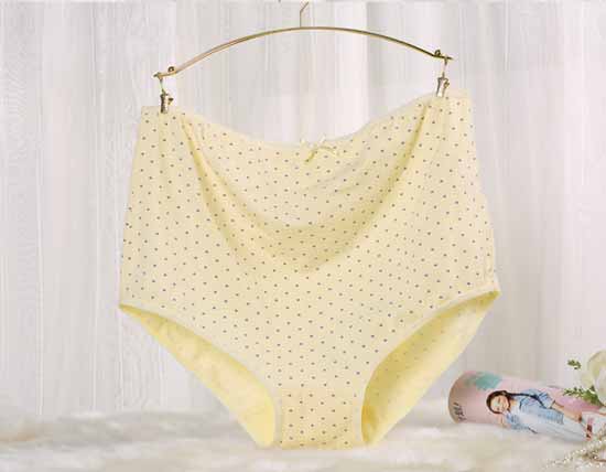 元曼零感輕盈515綿柔舒適內(nèi)褲(粉黃玉點(diǎn))