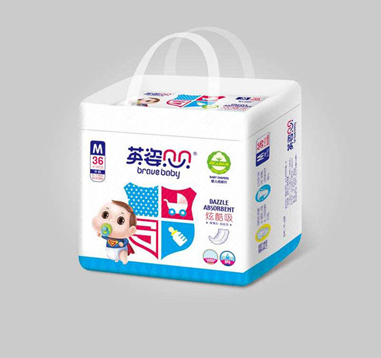 英姿貝貝炫酷吸嬰兒紙尿片M36片